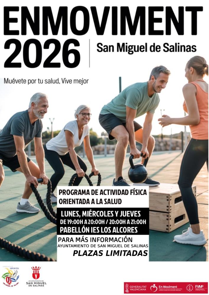 Cartel EnMoviment 2026, San Miguel de Salinas